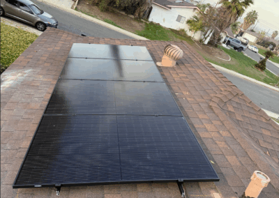 Residential Solar + Enphase Battery Storage Installation